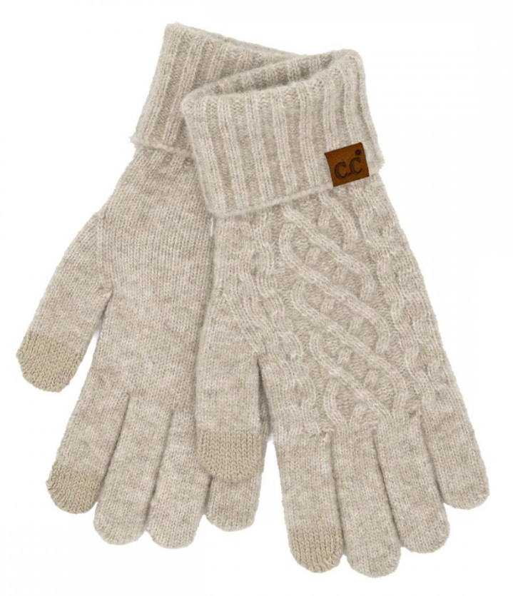 CC Cable Knit Glove