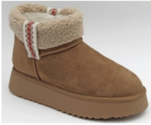 Load image into Gallery viewer, MIA Shoes Iceland Boot – Faux Shearling Cozy Ankle Boot
