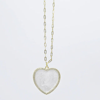 Treasure Jewels - Shimmering Heart Necklace