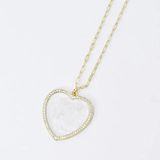 Treasure Jewels - Shimmering Heart Necklace