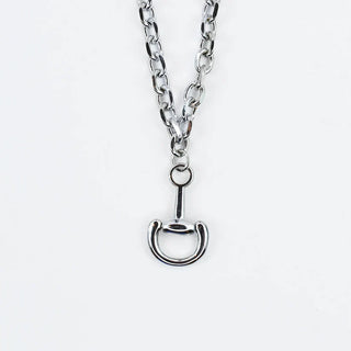 Silver Bit Necklace