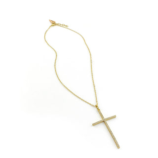Sparkle Cross Necklace - Erimish