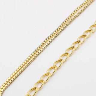 Treasure Jewels - Sparkling Double Chain