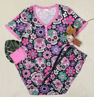 Shirley & Stone - Sugar Skull Night Dress
