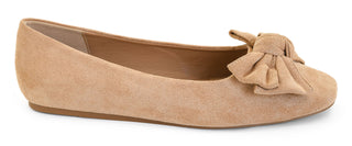 CORKYS Sugar Rush Ballet Flat Camel Faux Suede