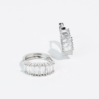 Treasure Jewels - Sugar Spark Huggies Silver
