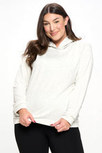 Load image into Gallery viewer, Yelete L. Rosa Fav Solid Hoodie - Heather Grey
