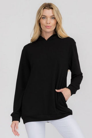 Yelete L. Rosa Fav Solid Hoodie - Black