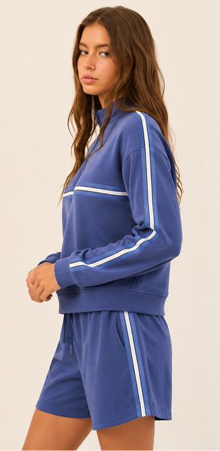 The Greii - Ultra Soft Lounge Set - Classic Blue