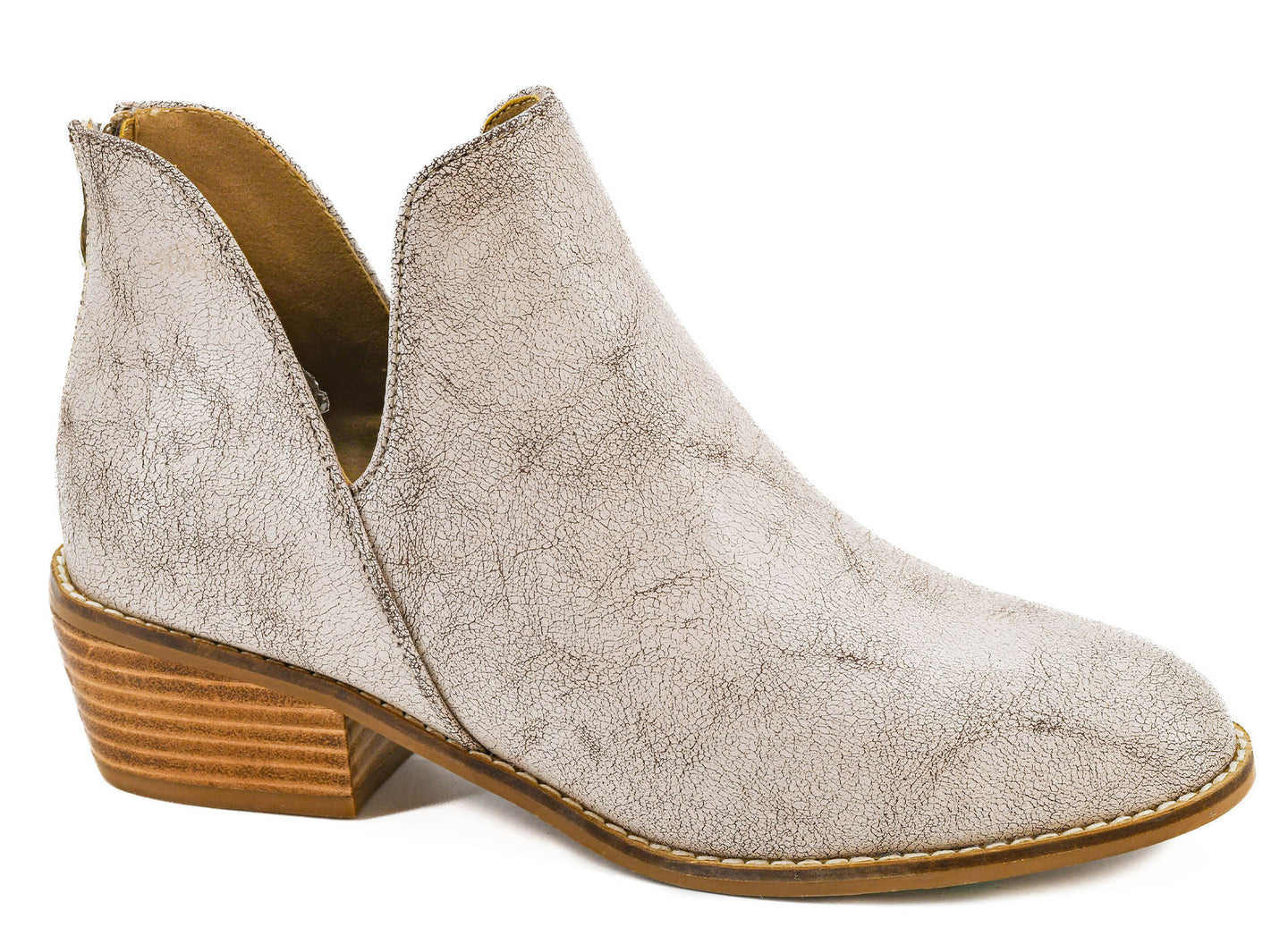 CORKYS Vanish Ankle Boot - Cream Crackle