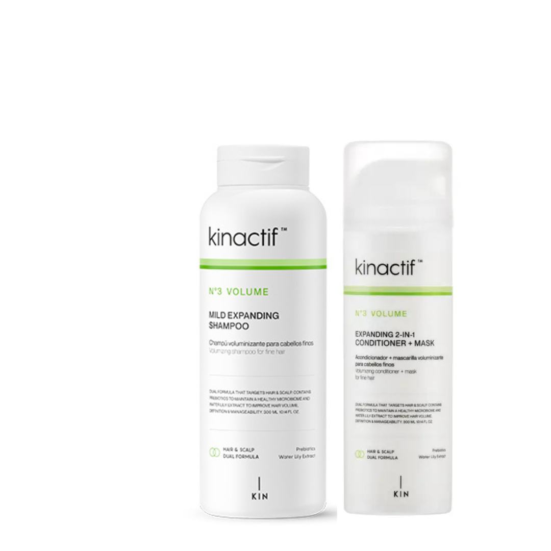 KIN Fine Thin Hair Shampoo/Conditioner Mask Duo