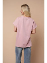 Load image into Gallery viewer, White Birch Short Sleeve Solid Knit Top
