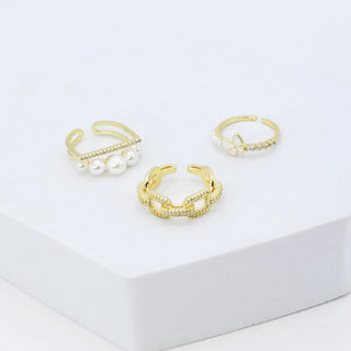 Whispering Pearl Ring