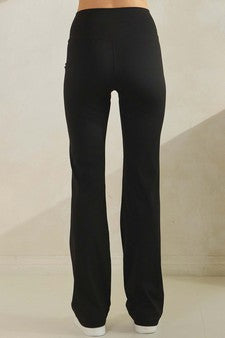 Yelete CloudFlex Activewear Leggings with Pockets - Black