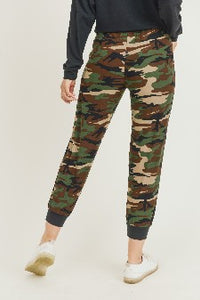 Yelete High Rise Camouflage Joggers