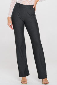 Yelete Straight-Leg Ponte Pants