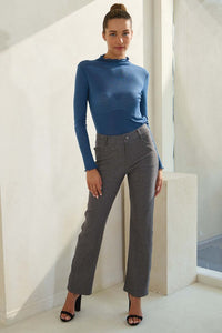 Yelete Classic Solid Straight Leg Jeggings