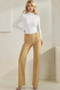 Yelete Straight-Leg Ponte Pants