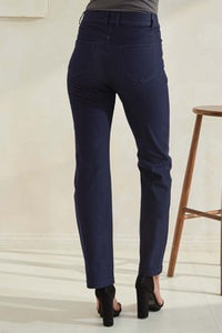 Yelete Classic Solid Straight Leg Jeggings