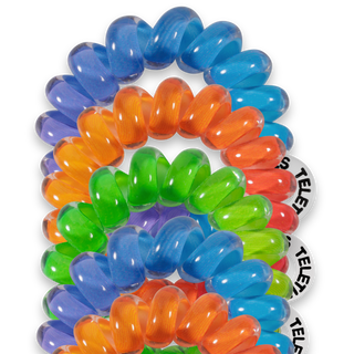 TELETIES - Spiral Hair Coils | Tiny | Heatwave