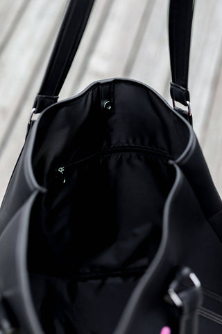 Jadelynn Brooke “These Are the Days” Neoprene Tote Bag – Oversized Travel, Beach & Everyday Bag
