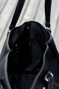 Jadelynn Brooke “These Are the Days” Neoprene Tote Bag – Oversized Travel, Beach & Everyday Bag