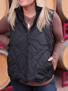 Outbound Quilted Puffer Vest – Midnight