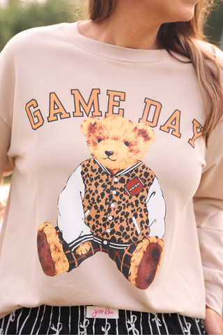 Jess Lea - Benny The Bear Game Day Pullover