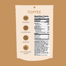 Load image into Gallery viewer, Chunk Nibbles - Toffee Chunk Nibbles 4.25 oz Pouch
