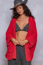 Load image into Gallery viewer, POL Long Sleeve Pockets Solid Sweater Cardigan
