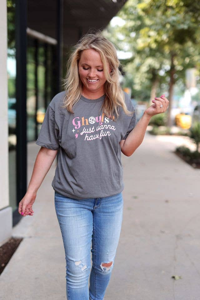 Jadelynn Brooke - Ghouls Just Wanna Have Fun - (Graphite Heather)