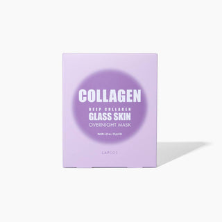 LAPCOS - Deep Collagen Glass Skin Overnight Mask 4-Pack Box