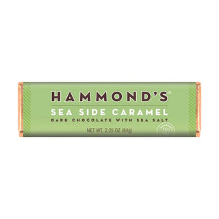 Hammond's Candies - Candy Bar - Dark Chocolate - Natural Seaside Caramel -2.25oz