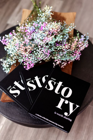Your Story Is Worth Sharing Keepsake Book – Guided Journal for Memories & Conversations