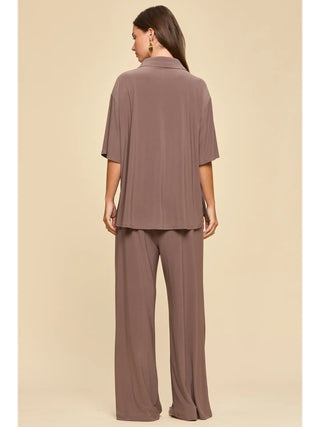 Dear Scarlett Relaxed Polo Top