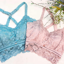 Load image into Gallery viewer, Juliette Deluxe Racerback Lace Bralette
