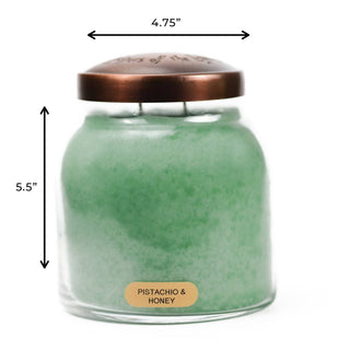 A Cheerful Giver - KOTL Papa Candle (34oz.) – Pistachio & Honey