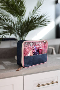 Jadelynn Brooke - Oversized Clear Cosmetic Bag – Travel Makeup Organizer
