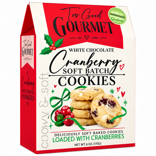 Too Good Gourmet Holiday Soft Batch Cookies: Cranberry