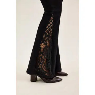 Judy Blue - Mr. Jaqueline w/ Lace Hem Detail Jeans