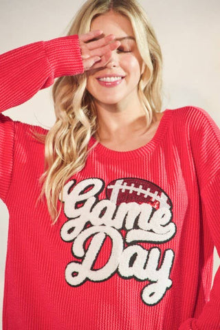 HEIMISH - LONG SLEEVE URBAN RIB GAME DAY TOP