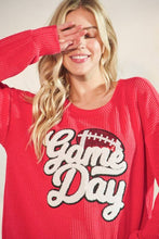 Load image into Gallery viewer, HEIMISH - LONG SLEEVE URBAN RIB GAME DAY TOP
