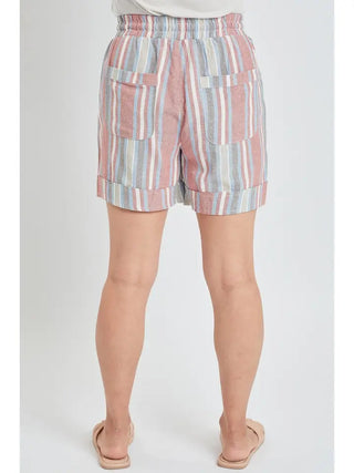 YMI - Pull-On Cuffed Shorts - Lifestyle Collection