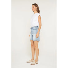 Load image into Gallery viewer, MICA DENIM SUPER HIGH BERMUDA LIGHT GREYISH BLUE
