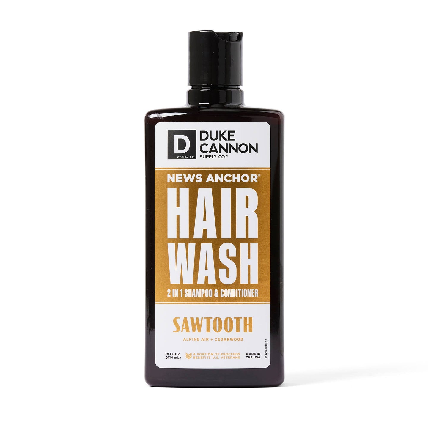 Duke Cannon - Sawtooth 2-in-1 Hair Wash Sulfate Free