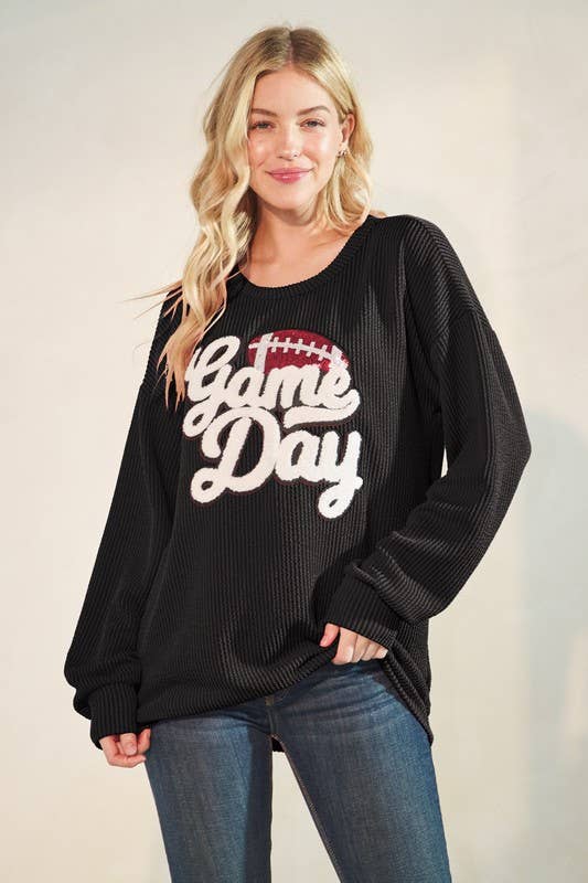 HEIMISH - LONG SLEEVE URBAN RIB GAME DAY TOP
