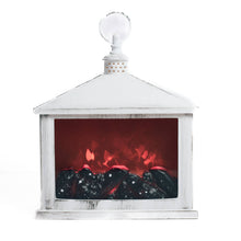 Load image into Gallery viewer, A Cheerful Giver - White Traditional Fireplace Lantern
