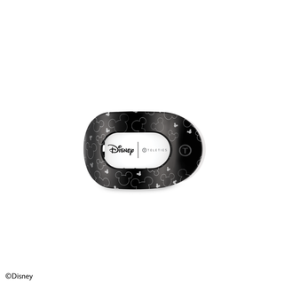 TELETIES - Flat Round Hair Clip | Tiny | Disney Spotlight
