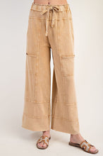 Load image into Gallery viewer, Easel Mineral Wash Terry Knit Cargo Pants
