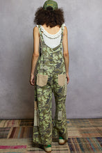 Load image into Gallery viewer, POL Vintage Washed Sleeveless Denim Overalls
